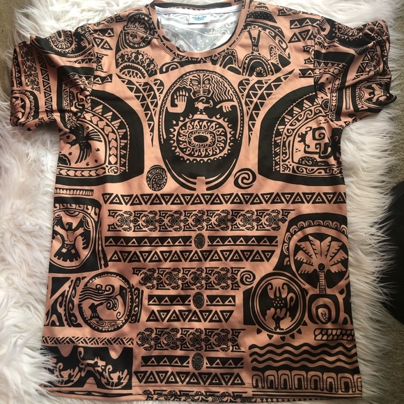 Disney Other - Rainbow rules disney inspired moana shirt